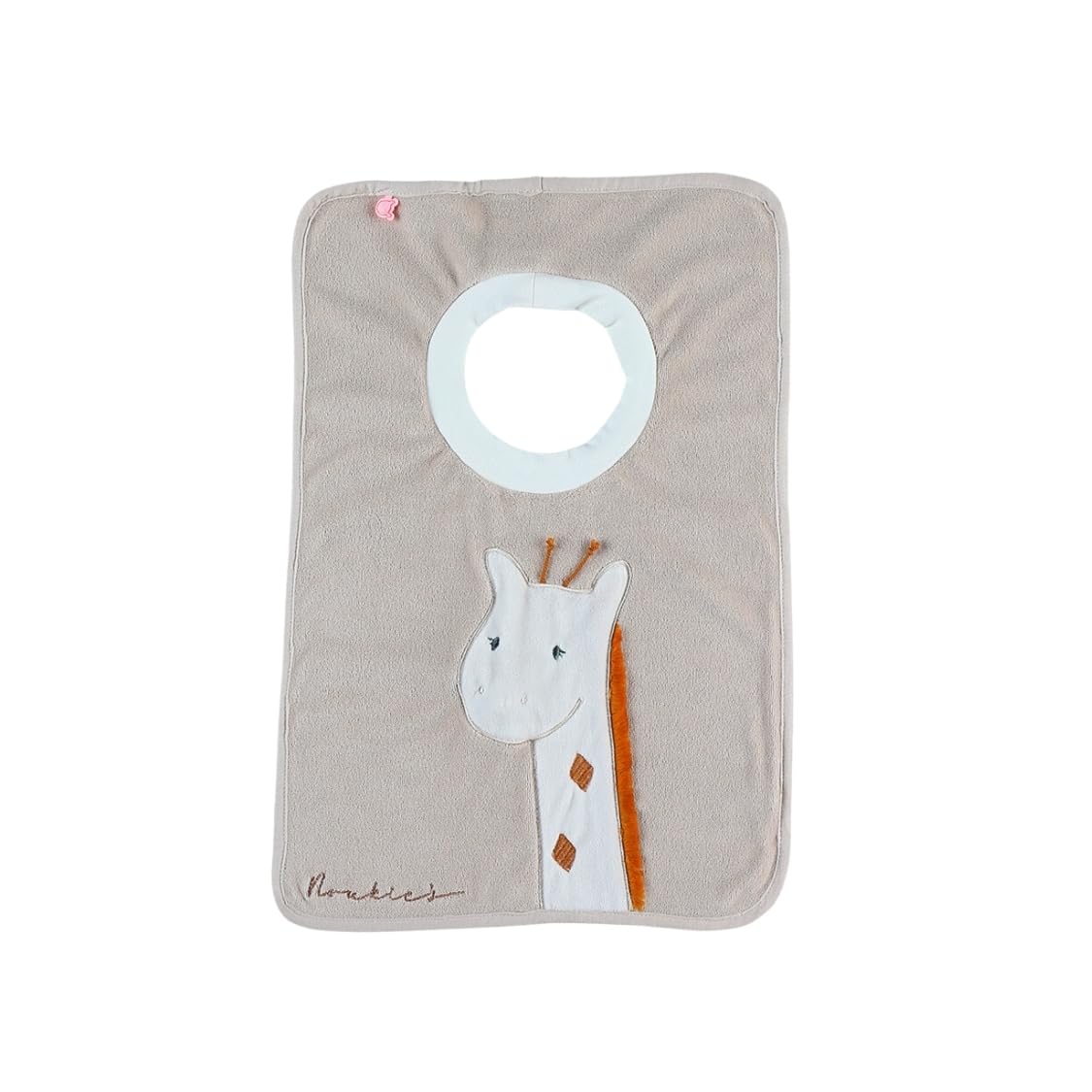 Noukie's Giraffe Bib (Beige)