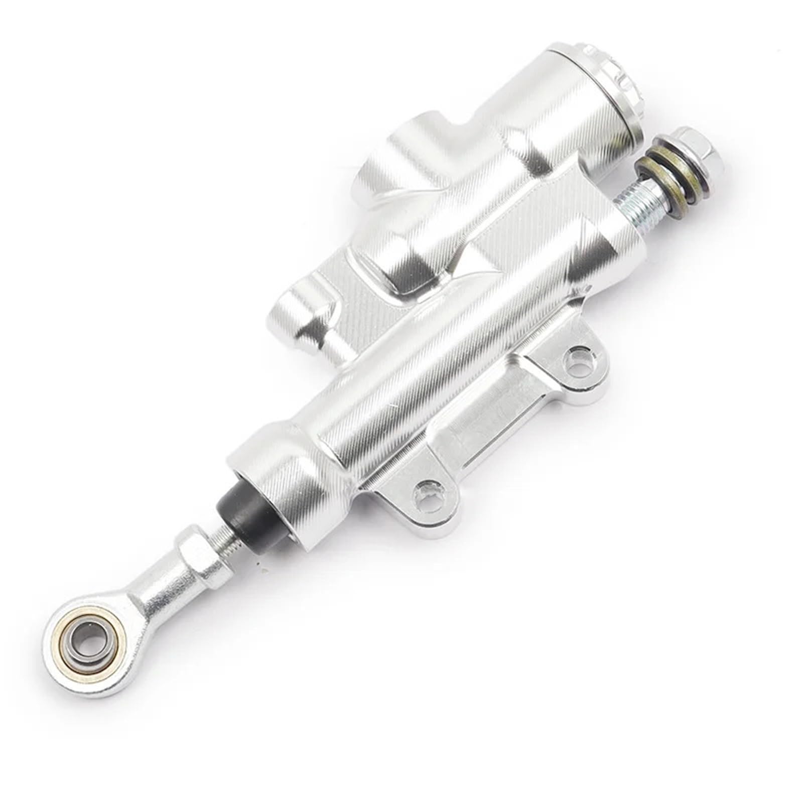 APSHDNCU Forward Brake Pump Fit for XCW SXF XCF TC TX FE EX MC Motorcycle Rear Brake Pump Hydraulic Master Cylinder(Silvery)