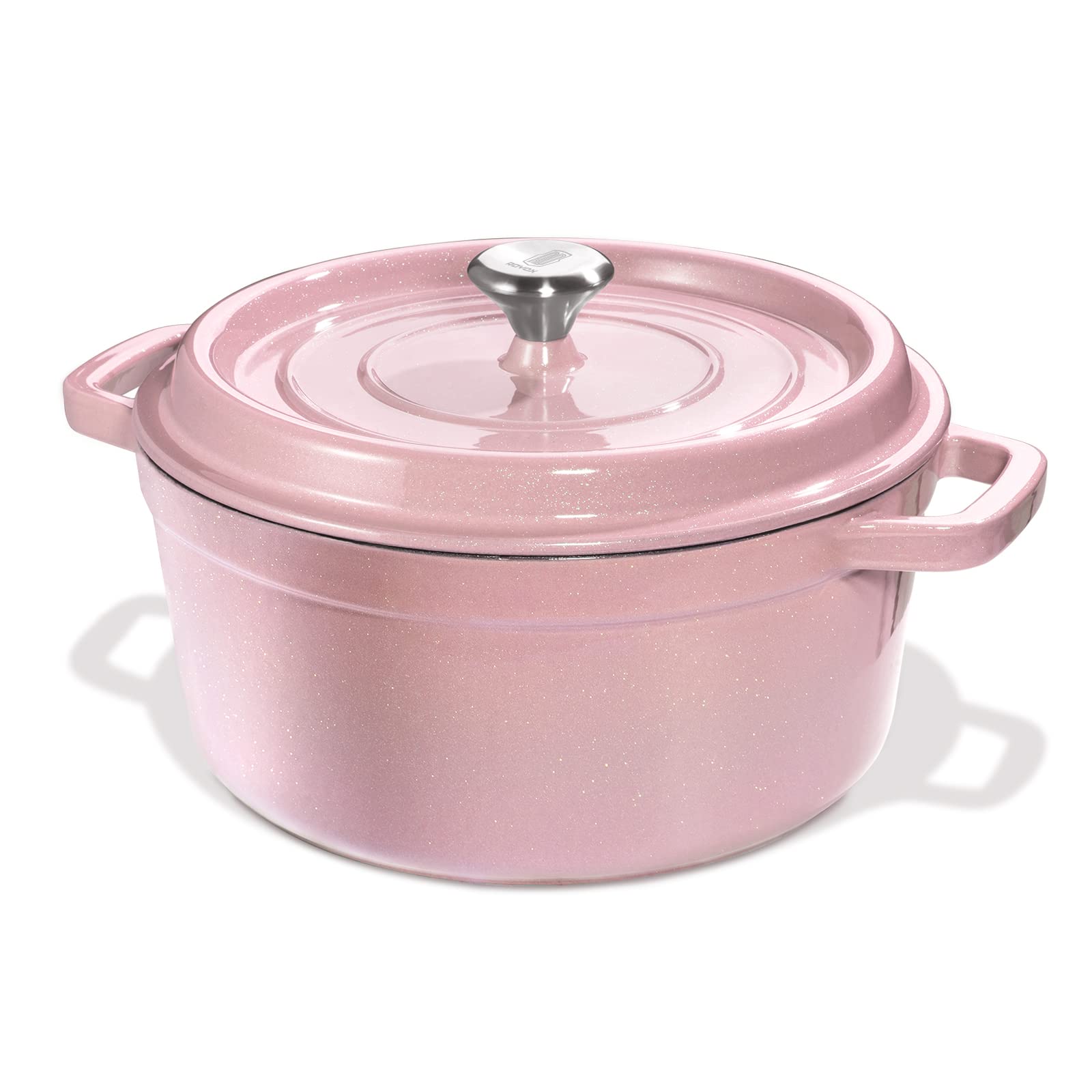 Dutch Oven Pot with Lid, Enameled Cast Iron Coated Dutch Oven 6QT Deep