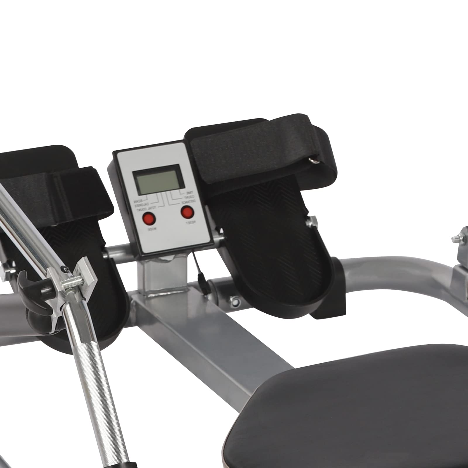 Wioślarz do domu, składany, hydrauliczny wioślarz z wyświetlaczem LCD, urządzenie fitness, trener pleców do ćwiczeń cardio