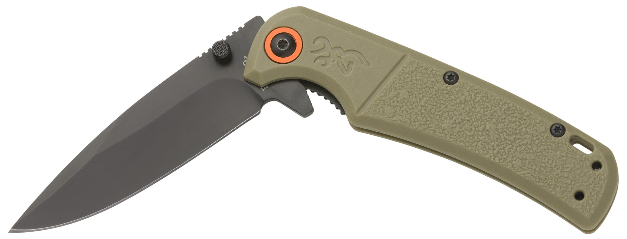 Browning 3220513B: Knife, Buckmark Sage Slim