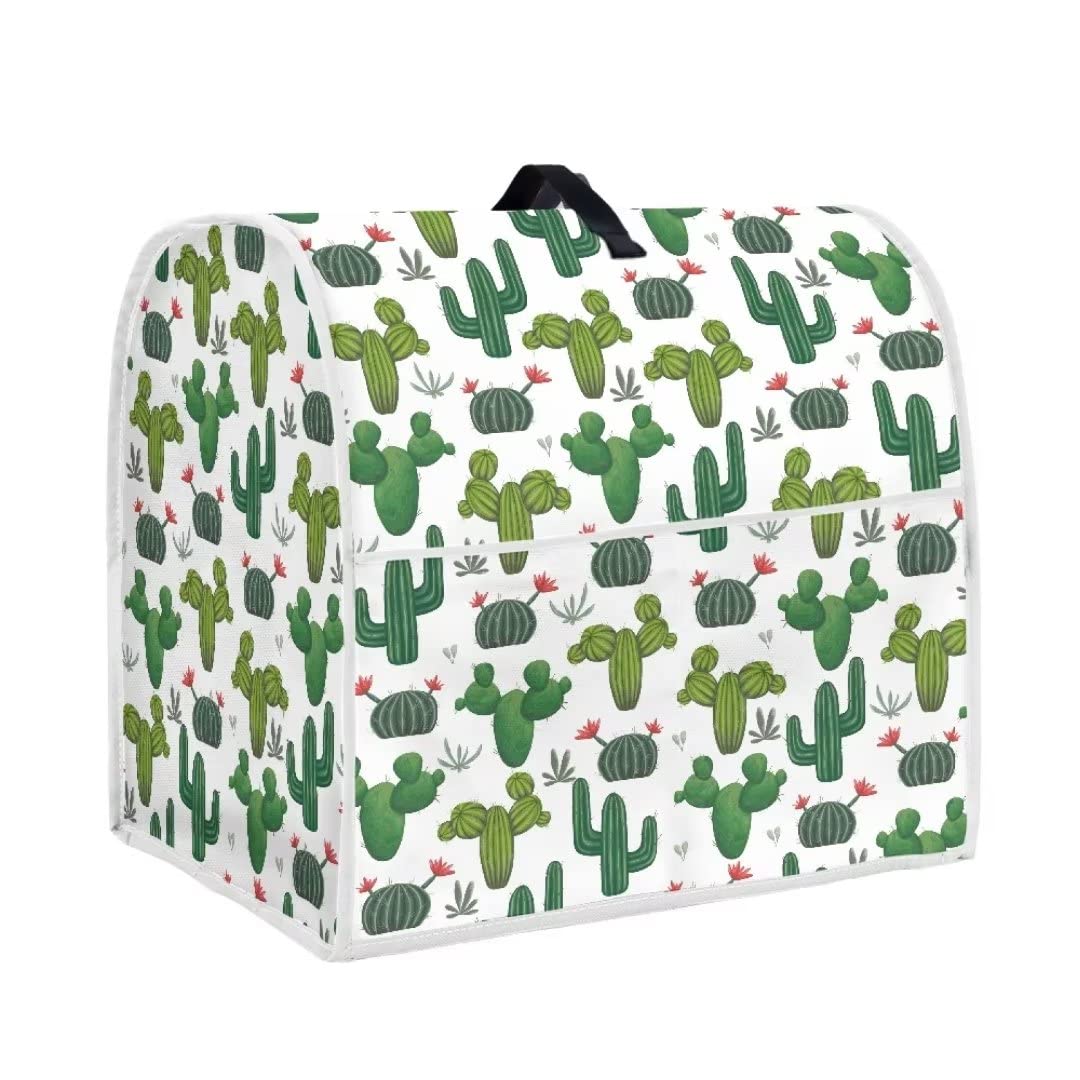 Hechitok Cactus Kitchen Aid Mixer Cover Stand Mixer Cover Compatible 4.5-5 Quart(14.9