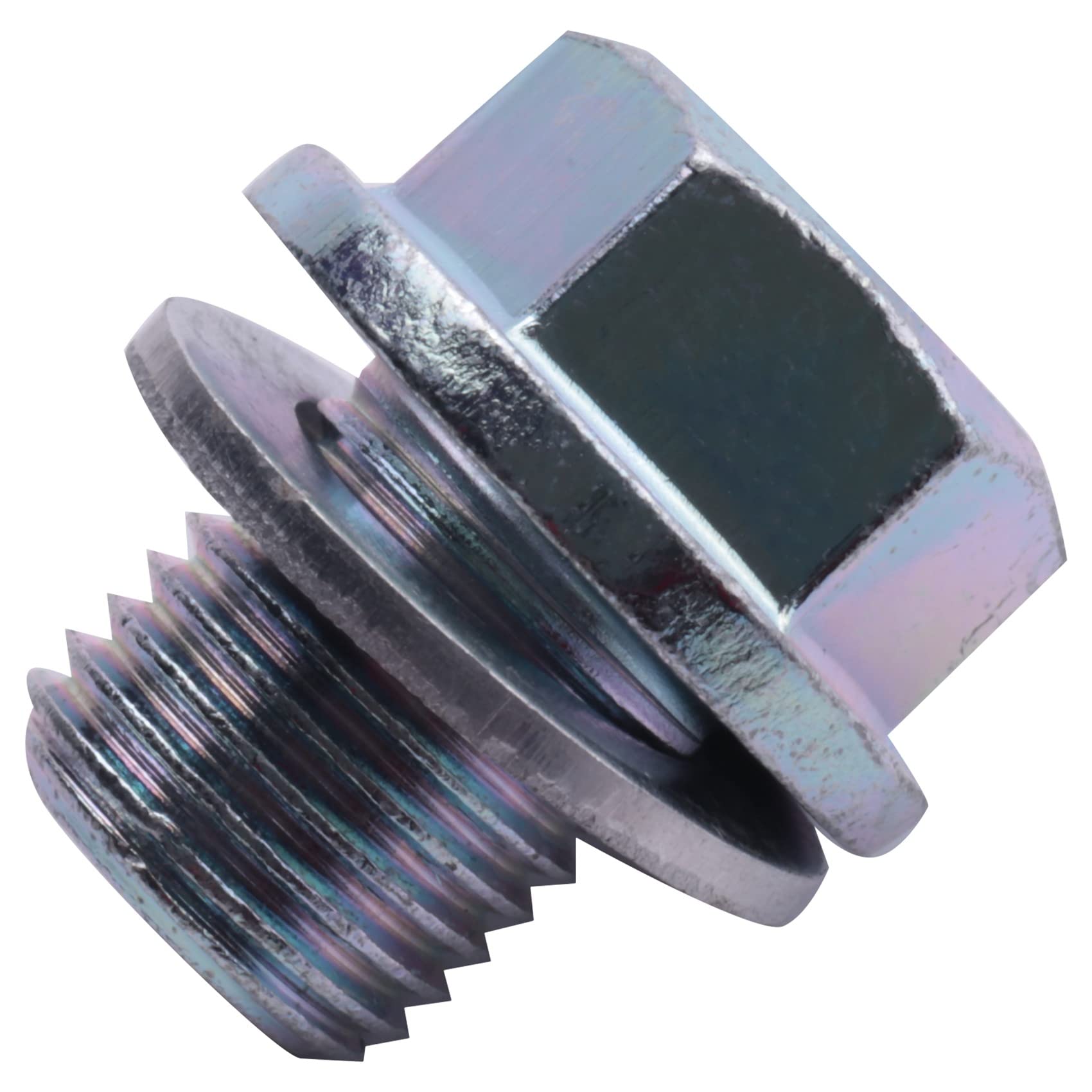 FANHAY Engine Oil Pan Drain Bolt Plug 90009-R70-A00 For Honda & Acura - With Washer, Direct OEM Replacement