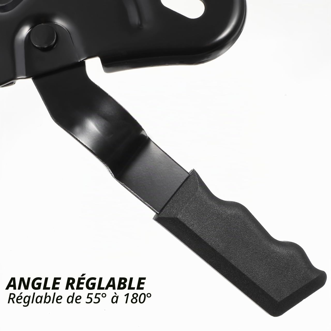 Homoyoyo Ajusteur d'angle Chaise Réglage d'angle À 180 Degrés Pièce De Chaise pour De Jeu Et De Bureau Accessoire De Remplacement pour Dossier Installation Facile