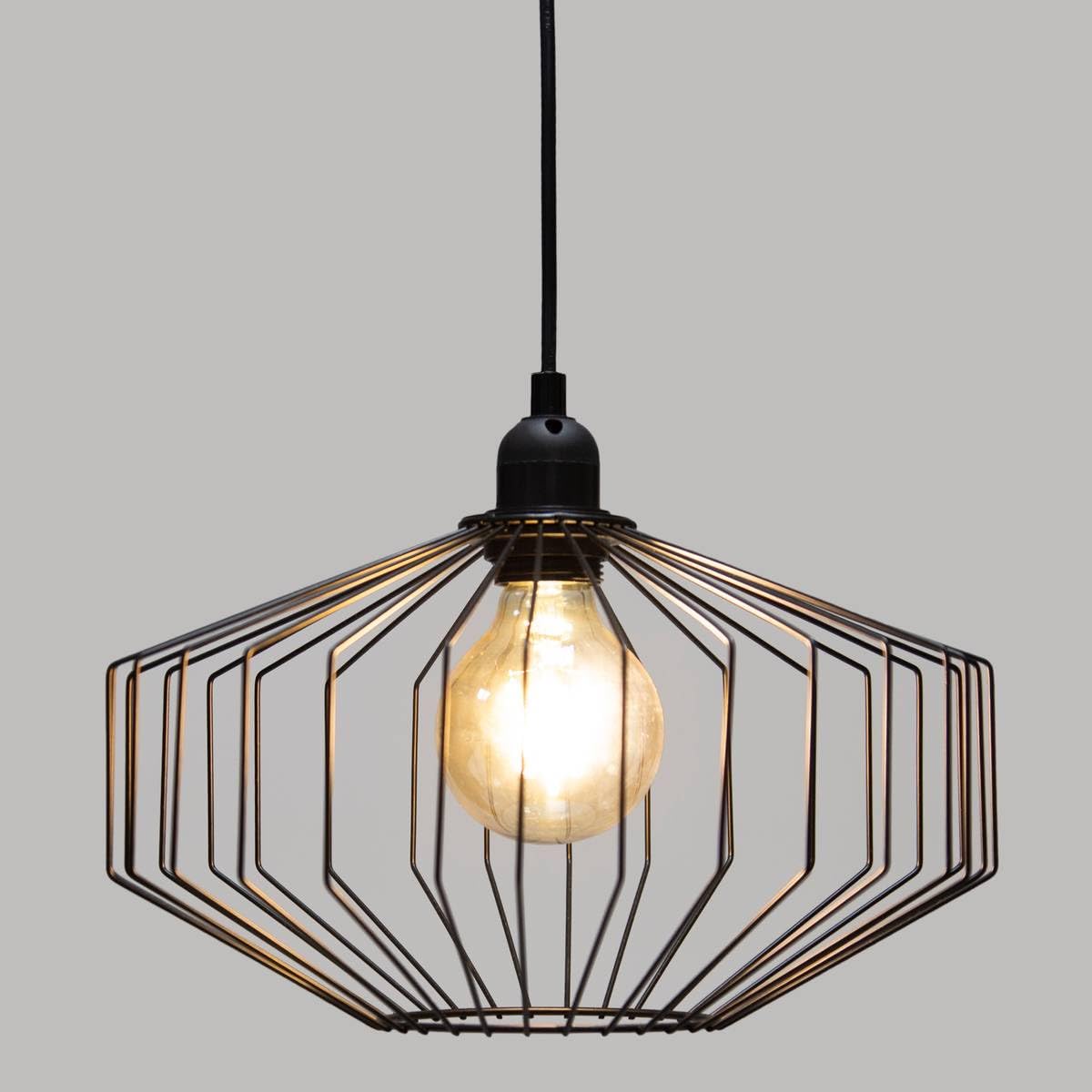 Hanglamp 4L smoke glas-geperforeerd staal kopen? Groot assortiment
