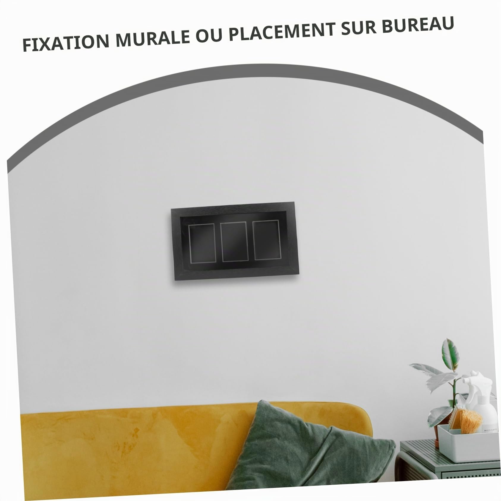 KOMBIUDA Cadre d'affichage pour Cartes, Cartes à Collectionner, Support Mural, vitrine de Cartes de Sport, Porte-Cartes de Baseball, de Cartes à Collectionner