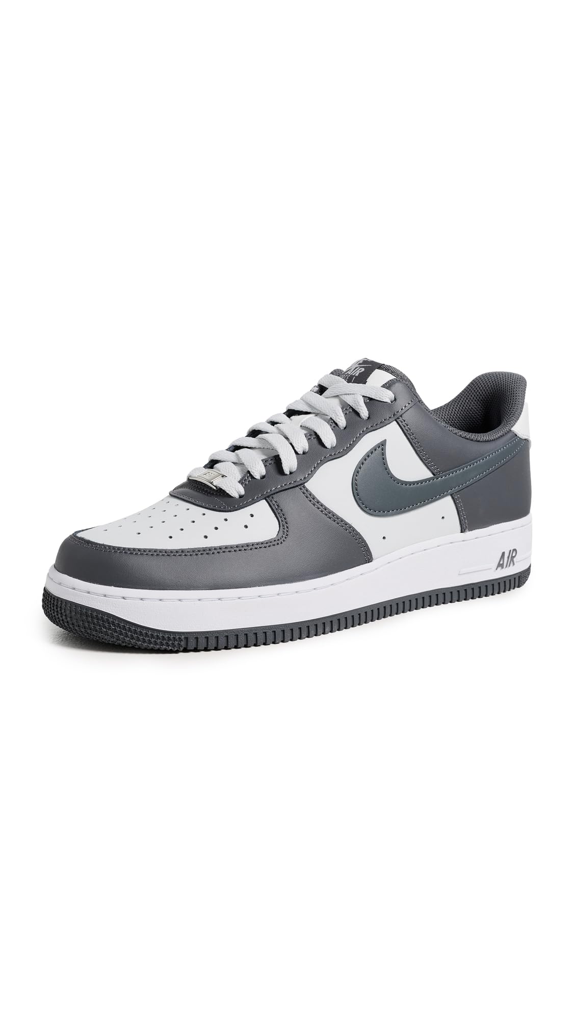 Nike Air Force 1 07 Trainers Photon Dust Dark White Grey in Men's Size 10, Offspring