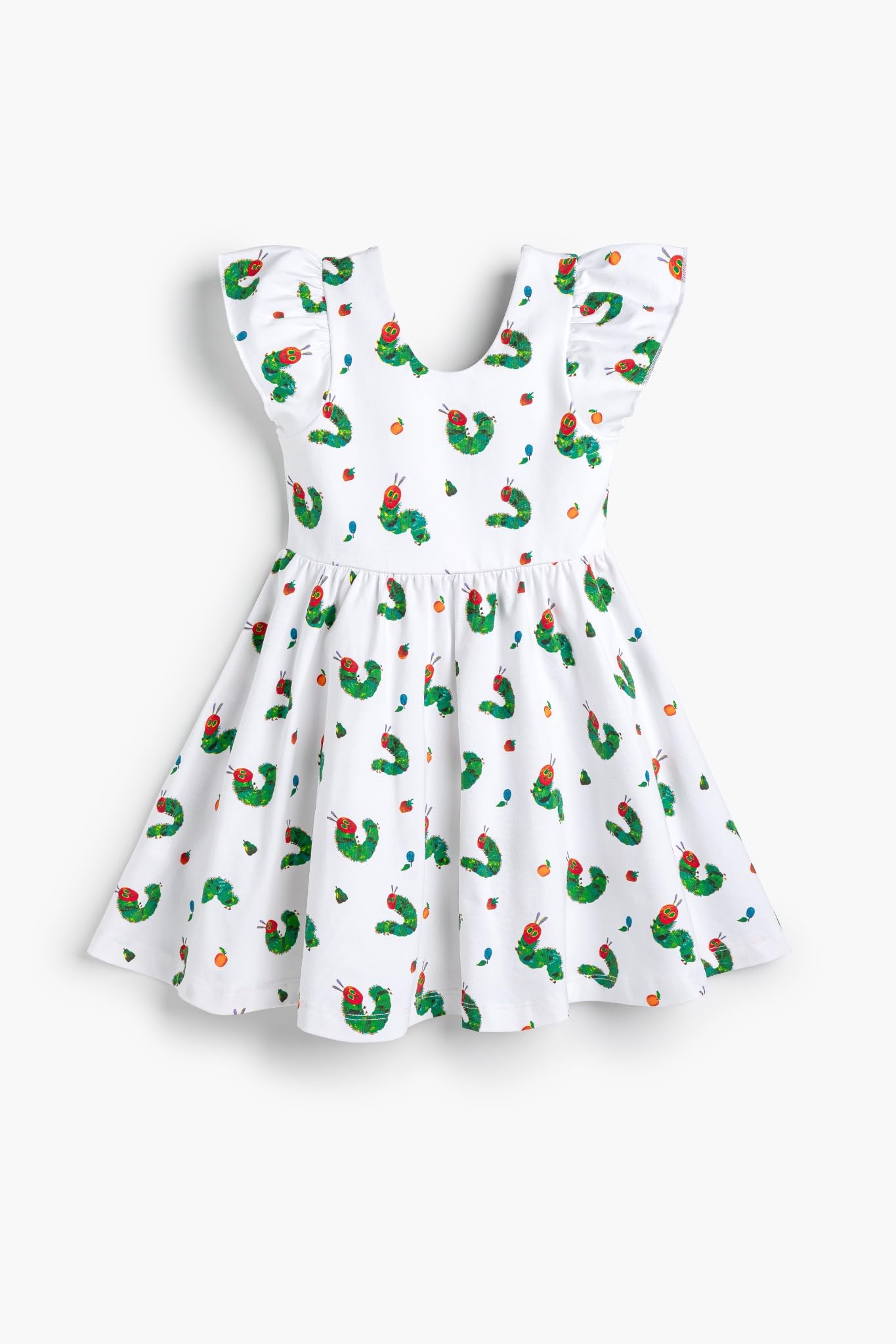 monica + andy Short Sleeve Let's Dance Dress, Organic Cotton Playwear Clothes for Girls, Kids, Toddler &amp; Infant Sizes