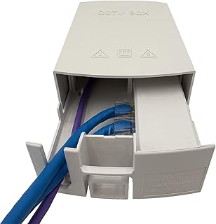 3 Port Outdoor Weatherproof Cascading PoE Extender Repeater, 10/100Mbps, 2 Channel PoE Repeater, PoE Amplifier, PoE Booster, Wall-Mount, Supports IEEE 802.3bt, 802.3at, 802.3af protocols.