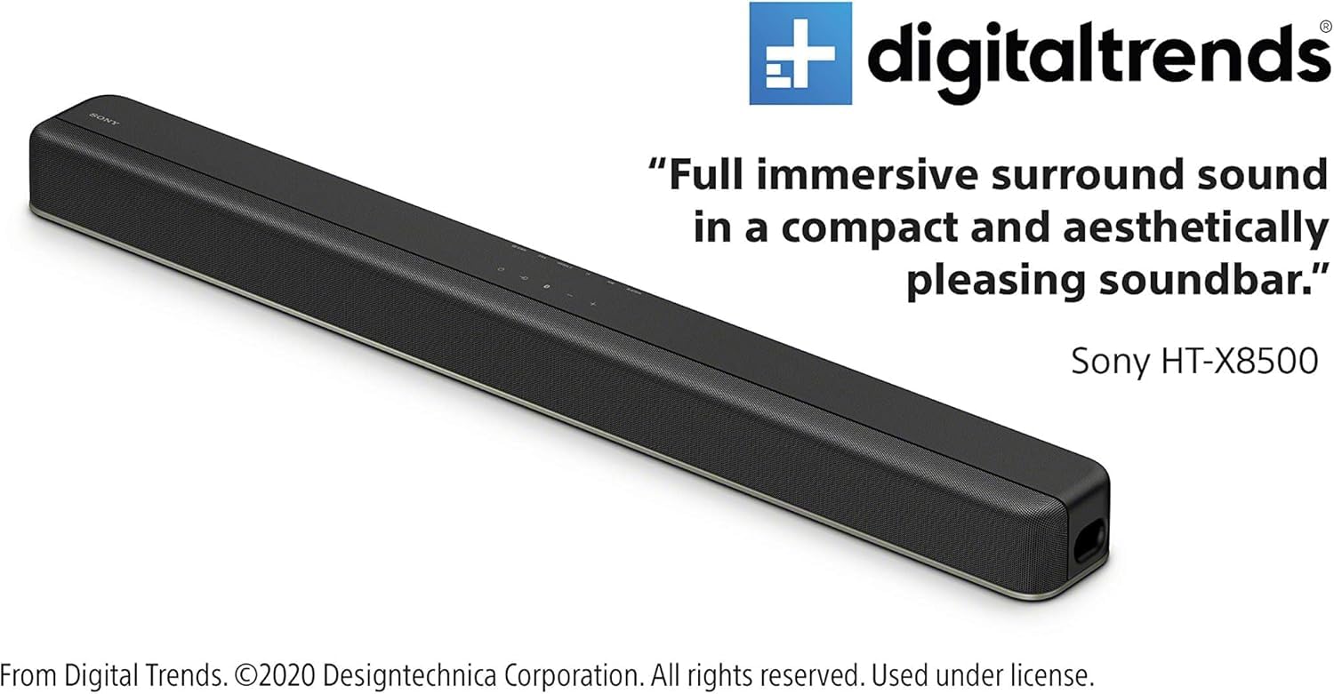 Amazon.com: Sony HT-X8500 2.1ch Dolby Atmos/DTS:X Soundbar with 