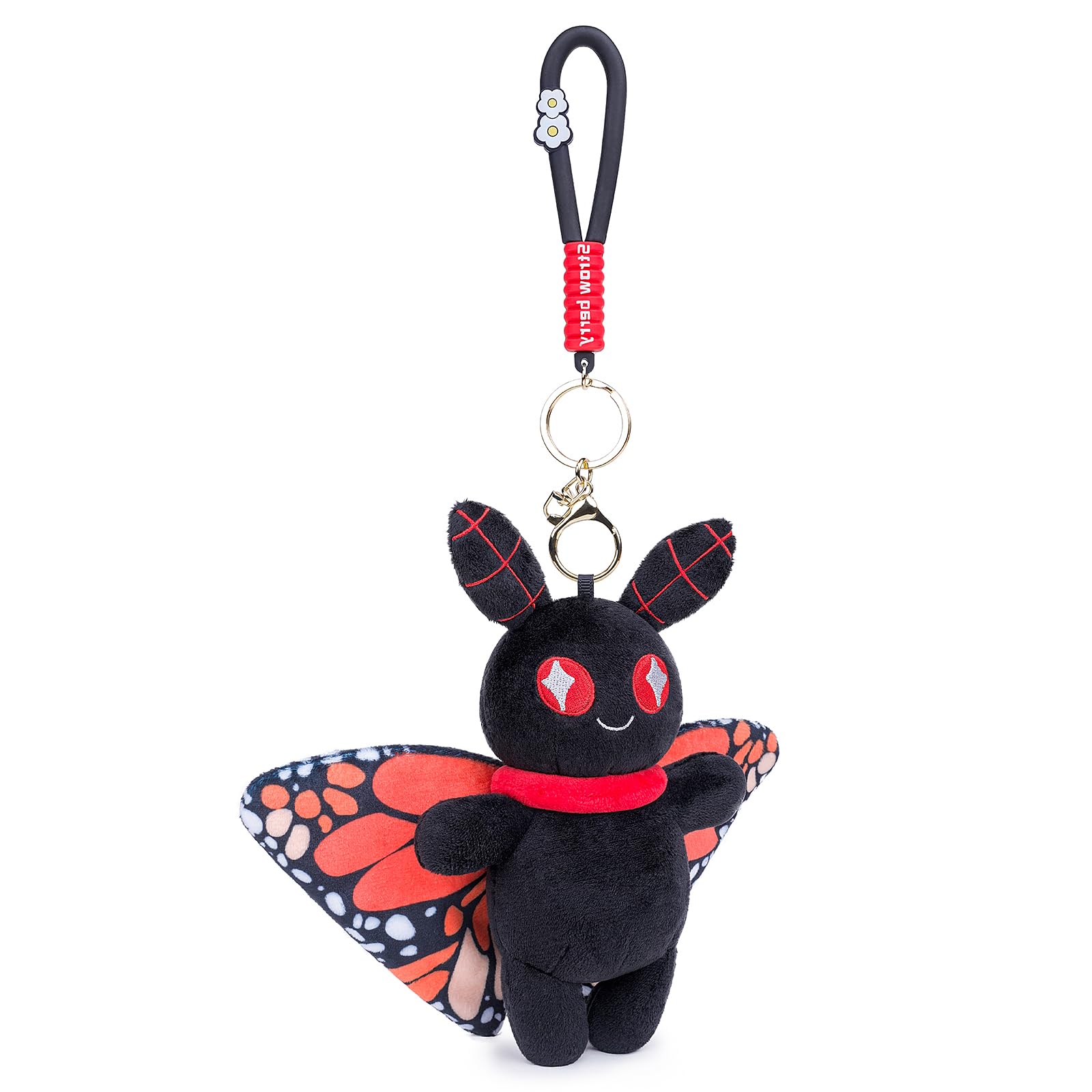 capybaraflying Soft Plush Black moth Widgets Plush Toy, Black moth Animal Plush Toy - Image 3