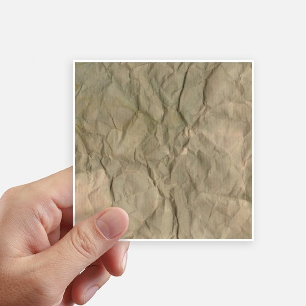 Autocollant carré 10CM texture gaufrée DIYthinker pour ordinateur et mur x8