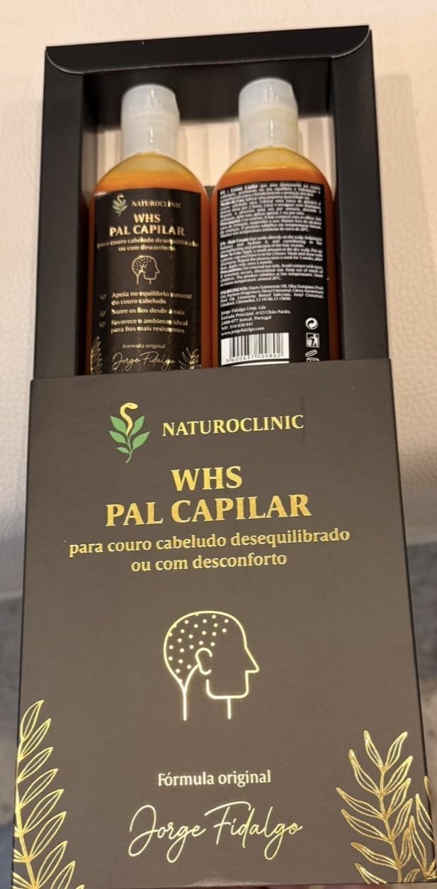 Queda de Cabelo – WHS PAL Capilar, Tratamiento Natural para Cabello Débil, Fino o Seco, Pack de 2 Unidades
