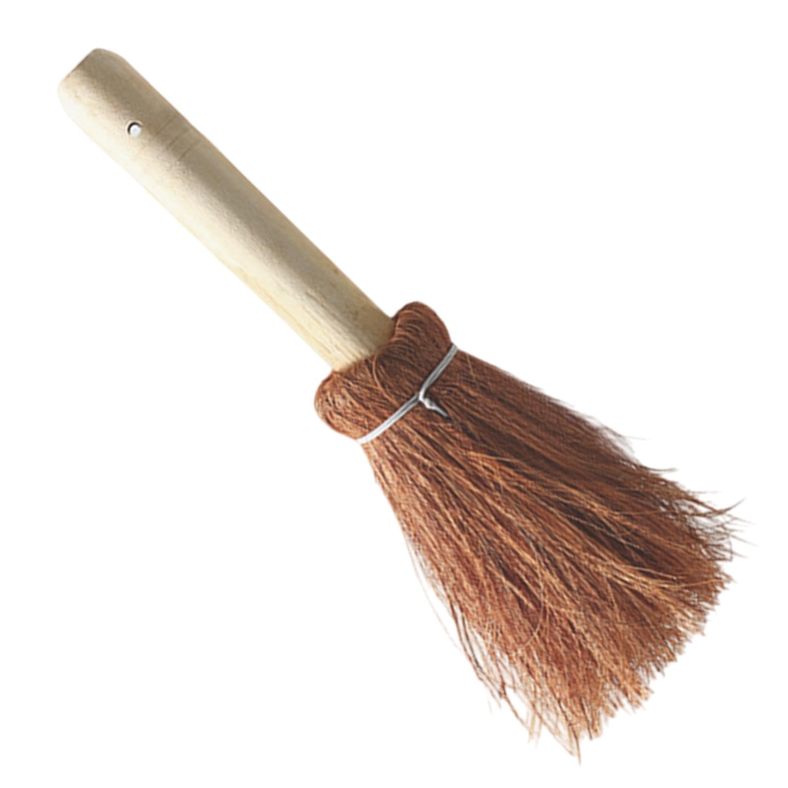 MR.SIGA Lot De 2 Brosses Vaisselle Bambou Grattoir Intégré - Nettoyage Cuisine Puissant