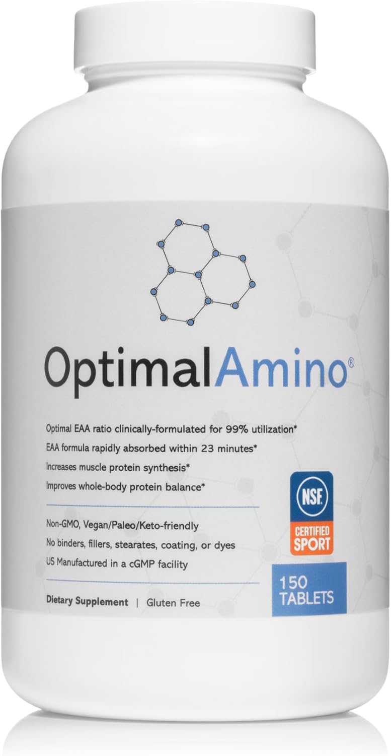 OptimalAmino Tablets (150 Count) | 99% Utilized...