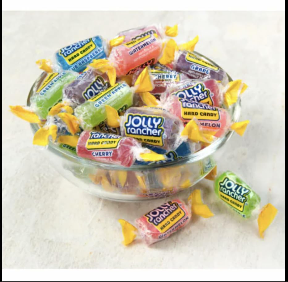 Miniatura 5 de Jolly Rancher - Caramelo duro original Jolly Rancher, 1 libra (envuelto individualmente)