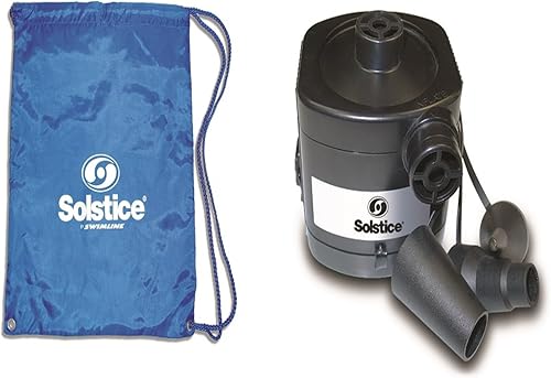 Miniatura 5 de Balsa inflable a rayas para piscina, sofá y sala de estar, 70 pulgadas, color blanco y azul