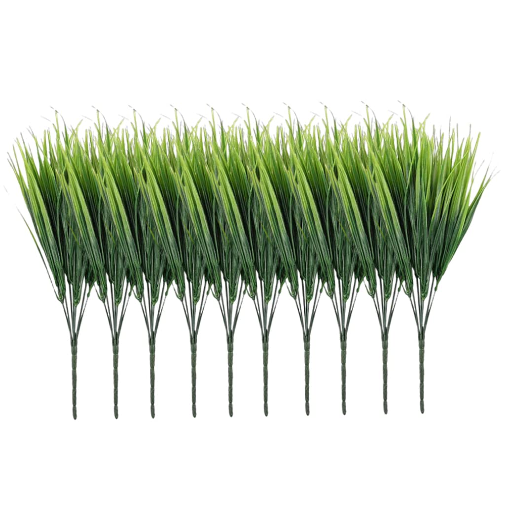 Fausse herbe et plante intérieure extérieure avec arbustes de verdure plastique