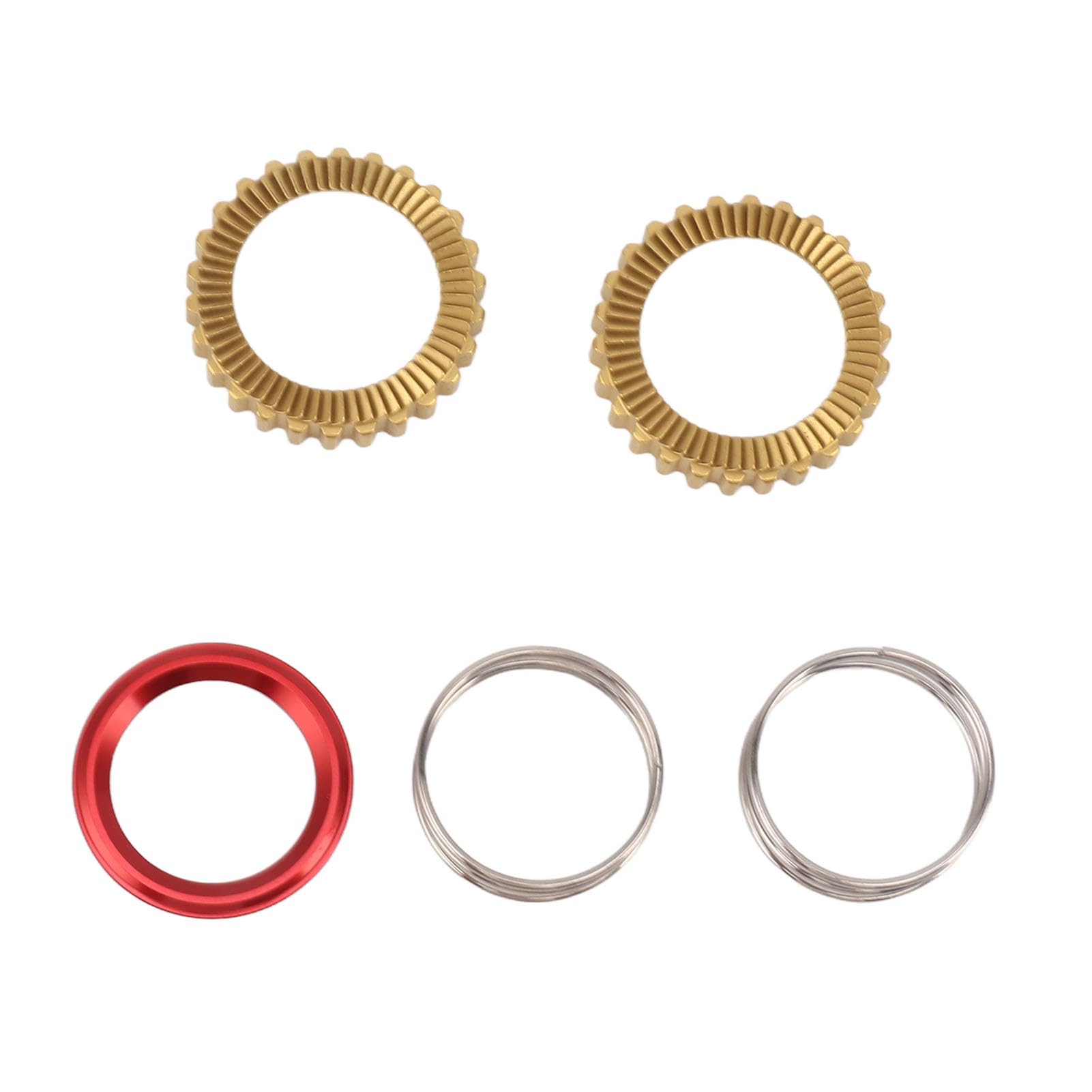 PenRuxDT Hub Ratchet Kit 60T Star with Sturdy Aluminum Alloy, 60T Star Ratchet Springs Hub Kit, Hub Ratchet Kit, Easy Carrying, Maintenance Grease for DT Hub