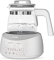 comfyer Baby Bottle Warmer with Night Light, Fast Cooling Fan & 72H Keep Warm - Instant Formula Maker, 6 Temp Presets