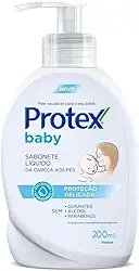 Sabonete Líquido Infantil para bebês Protex Baby Delicate Care 200ml