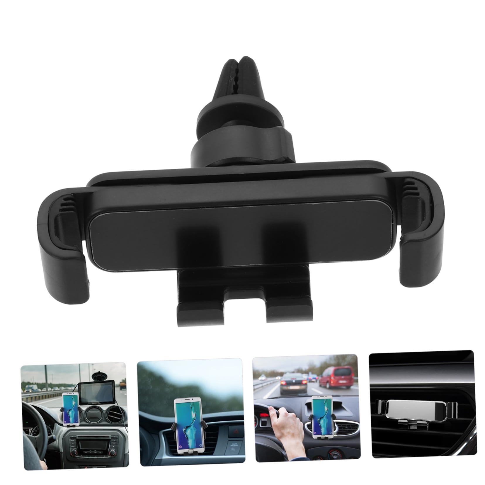DOITOOL 3pezzi Smartphone Per Auto Portacellulare Per Bocchette Design e Compatibile Smartphone Facile Installazione e Mano