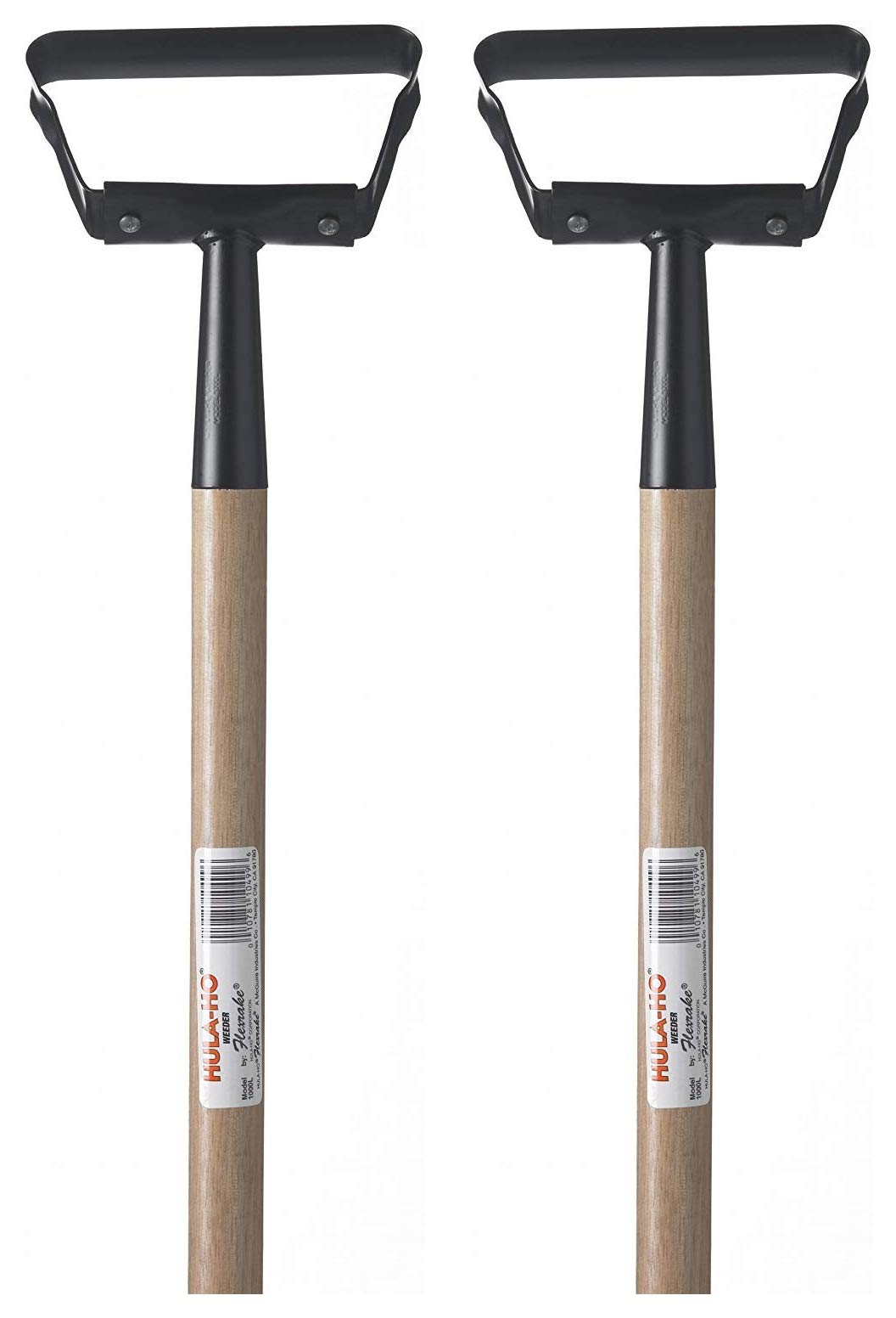 Flexrake 1000L Hula-Ho Weeder Cultivator with 54-Inch Wood Handle (Two Rask)