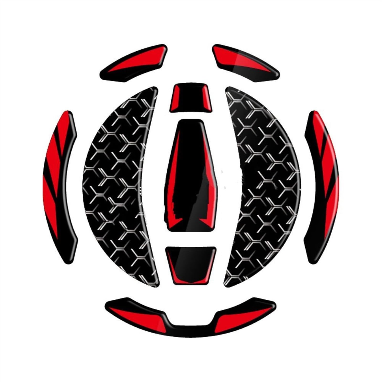Dtsgcx Color2 Motorcycle Tank Pad Emblem Sticker Gas Fuel Grip Traction Side Decal For Kawasaki For Z900 2021-2023(Color2)