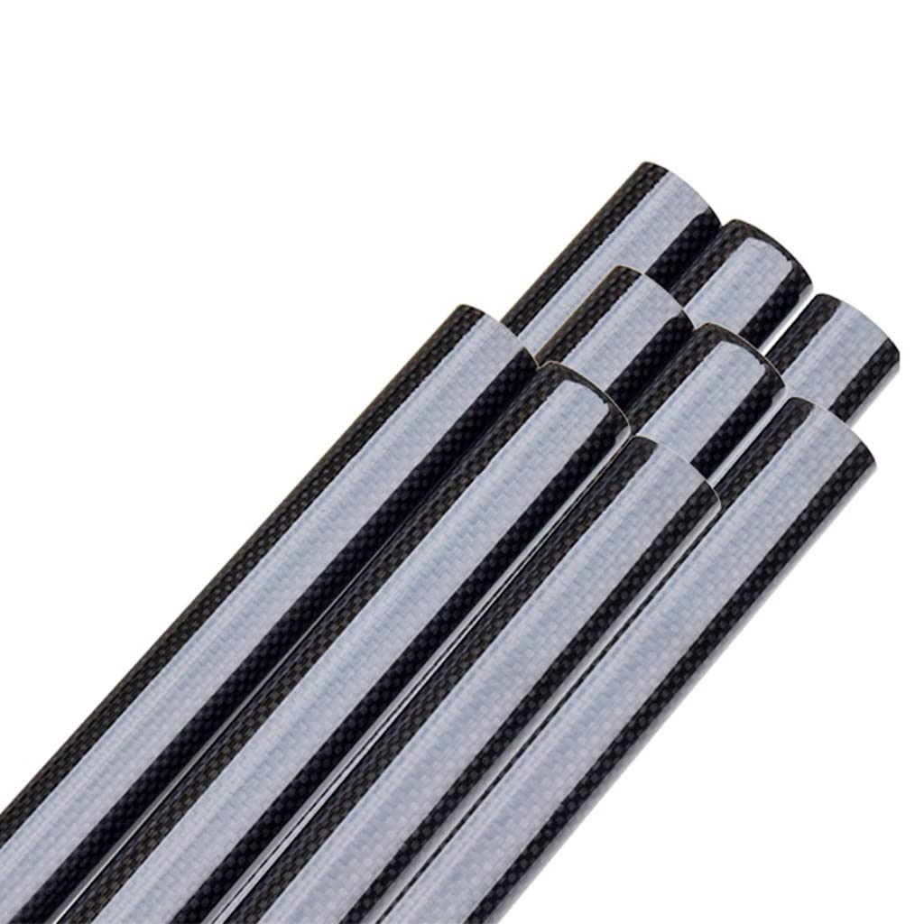 Tubo in fibra di carbonio lucido twill 3K da 1000 mm Tubo avvolto in rotolo cavo 1 pcs(18x16mm Twill Matte)