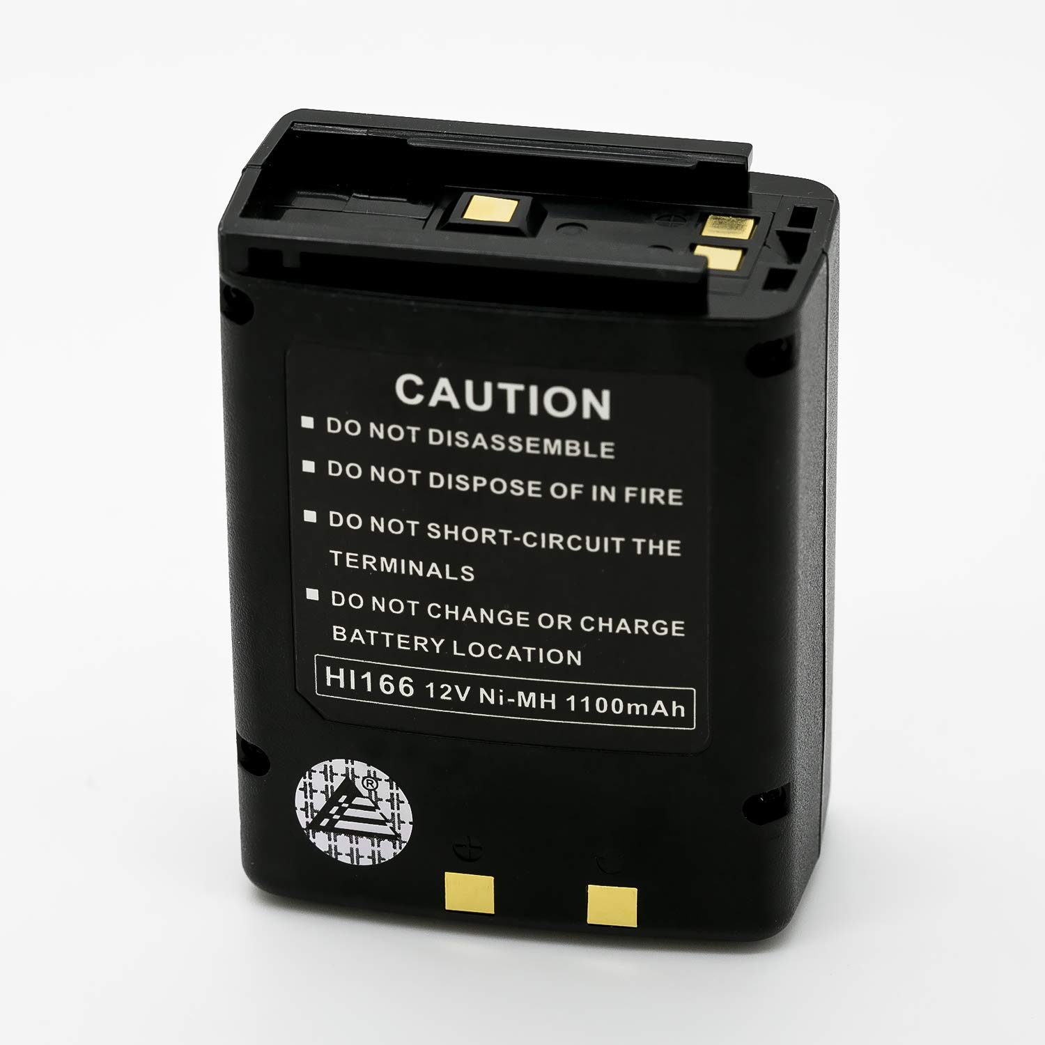 ExpertPower® 12V 1100mAh Ni-Mh Battery for CM-166 IC-A3 IC-A3E IC-A22 IC-A22E | Rechargeable Replacement Air Band Radio Battery