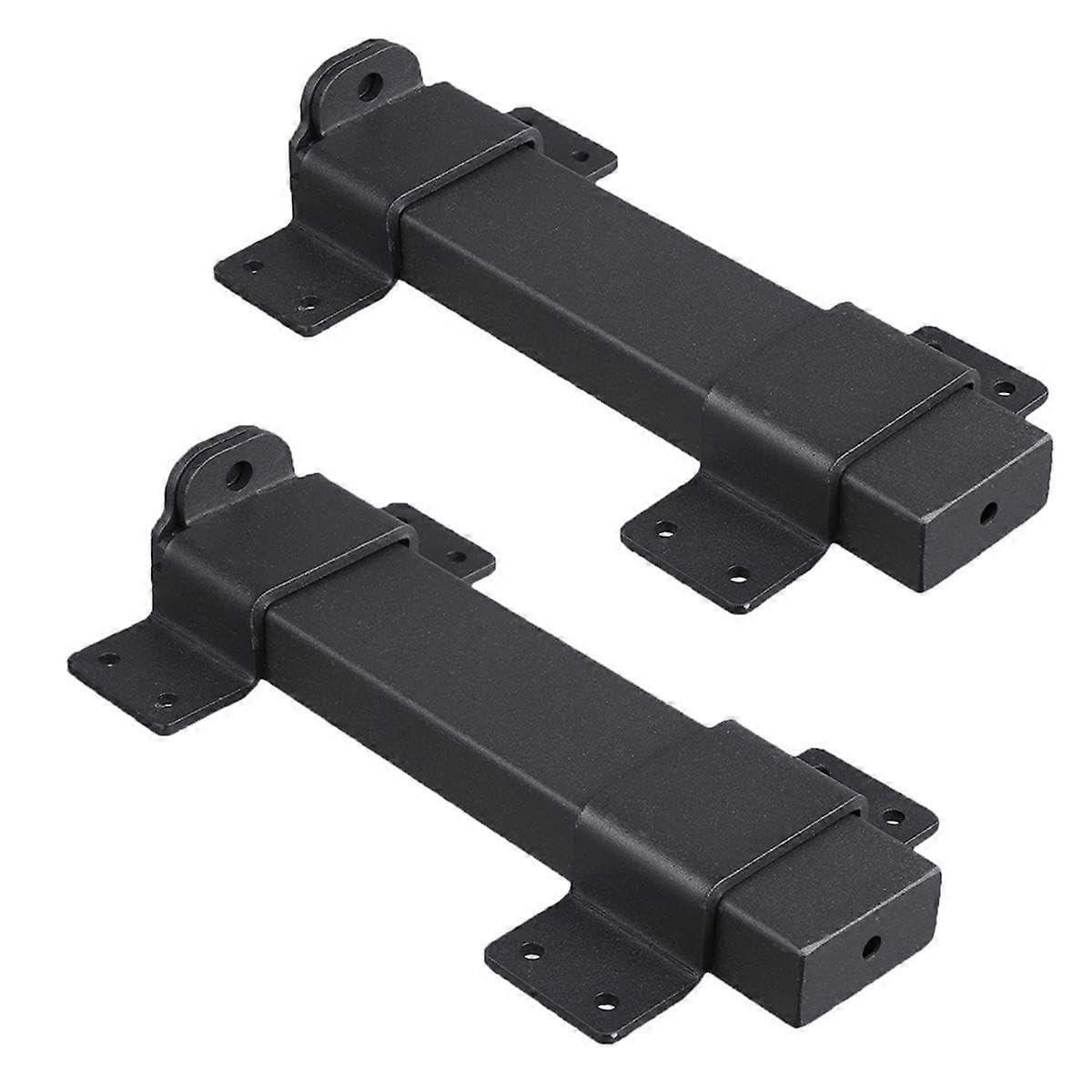 2pcs Slide Gate Latch,Heavy Duty Latch Lock with Padlock Hole, Suitable for Wooden Fences,Barn Door Lock,Outdoor Latch