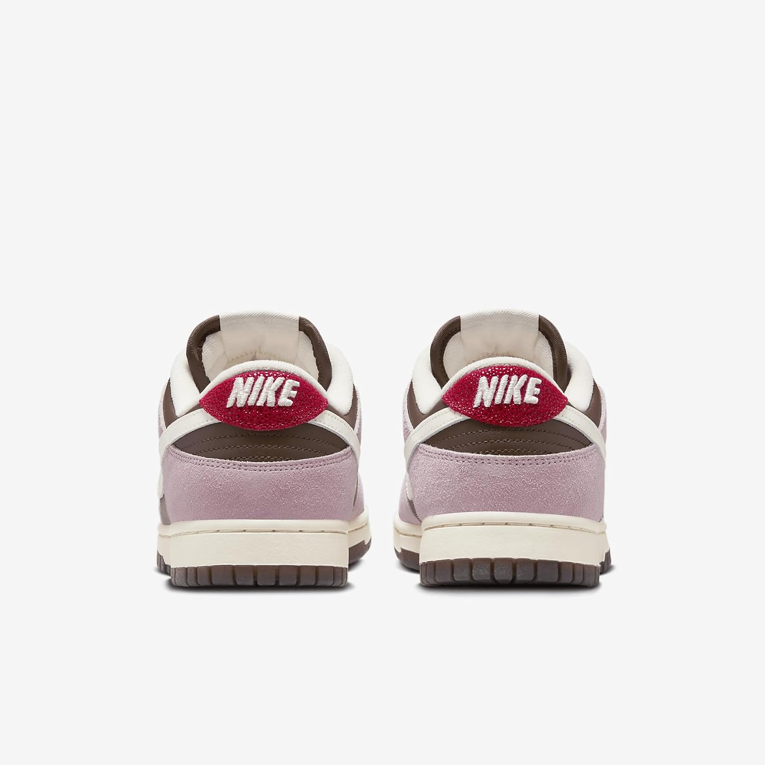 Nike Dunk Low Women's Shoes (HM0987-200, Cacao Wow/Pink Foam/University Red/Pale Ivory) Size 6