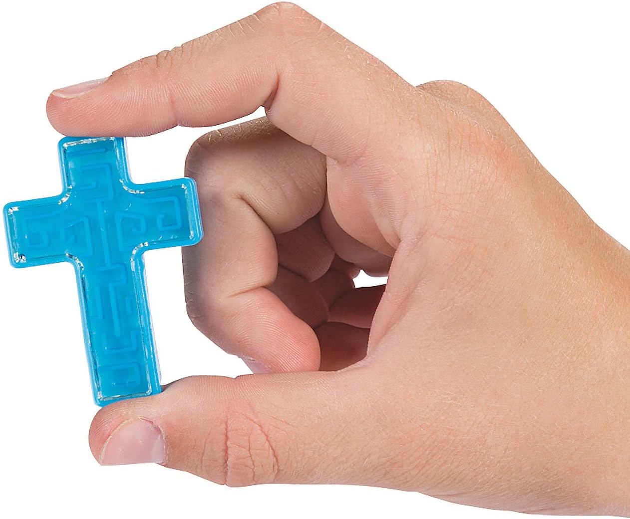 Cross Maze Puzzles (Bulk Set of 72) Religious VBS Novelty Toys and Puzzle Games