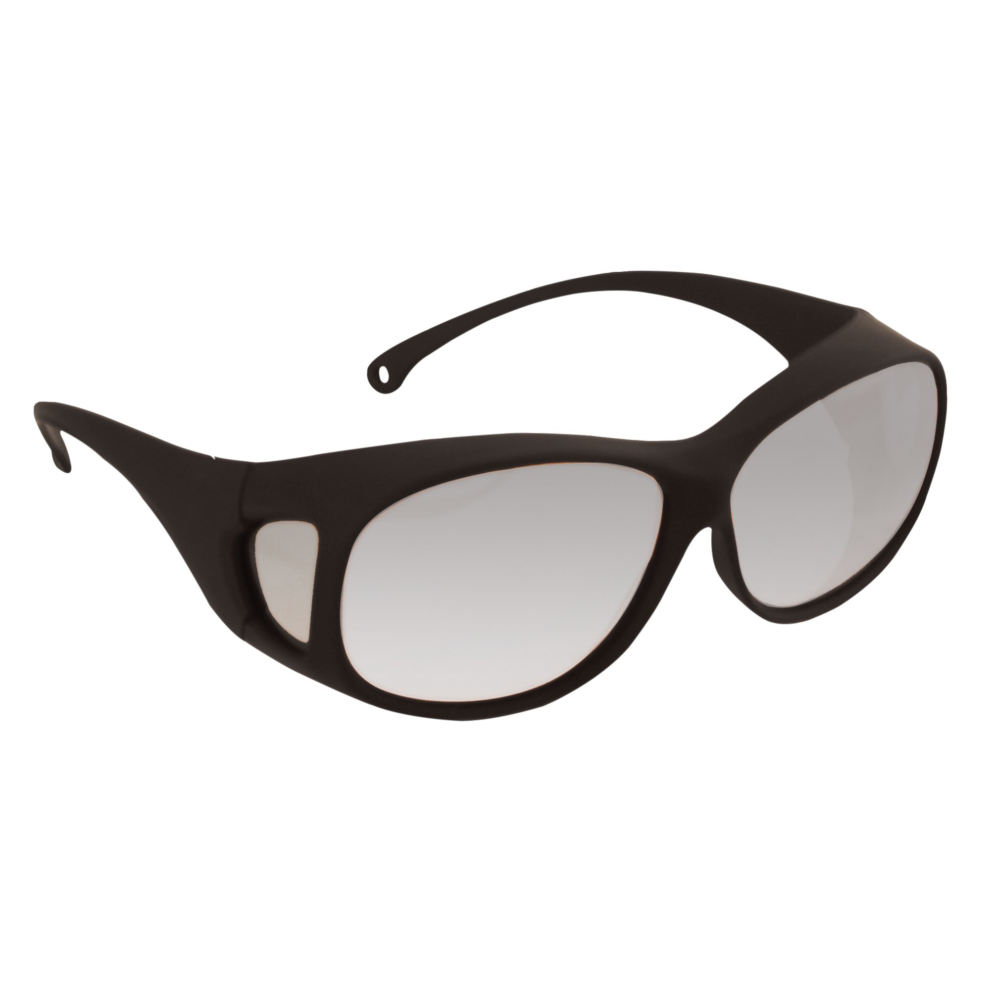 OTG - Lentes de seguridad (20748), se adaptan a lectores, lentes para interiores y exteriores, marco negro, 12 pares