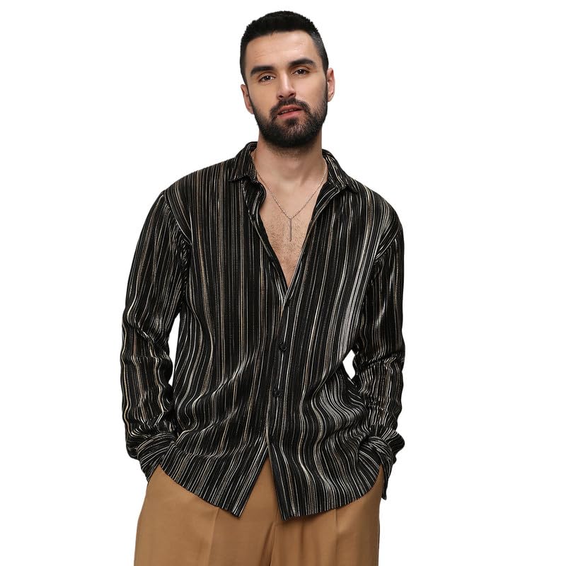 Men's Cotton Regular Fit Shirt for Casual Wear | Spread Collar | Short Sleeve | Button Closure | Shirt Crafted with Comfort Fit for Casual Wear-image-28