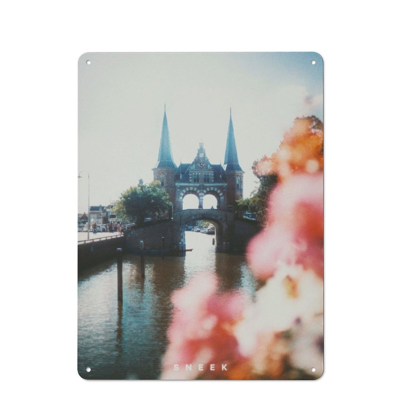 Junmoney Sneek Tin Wall Plaque 40X30cm With For Bar Or Restaurant, Autumn Wall Decor For Hospitality Decor Collectors