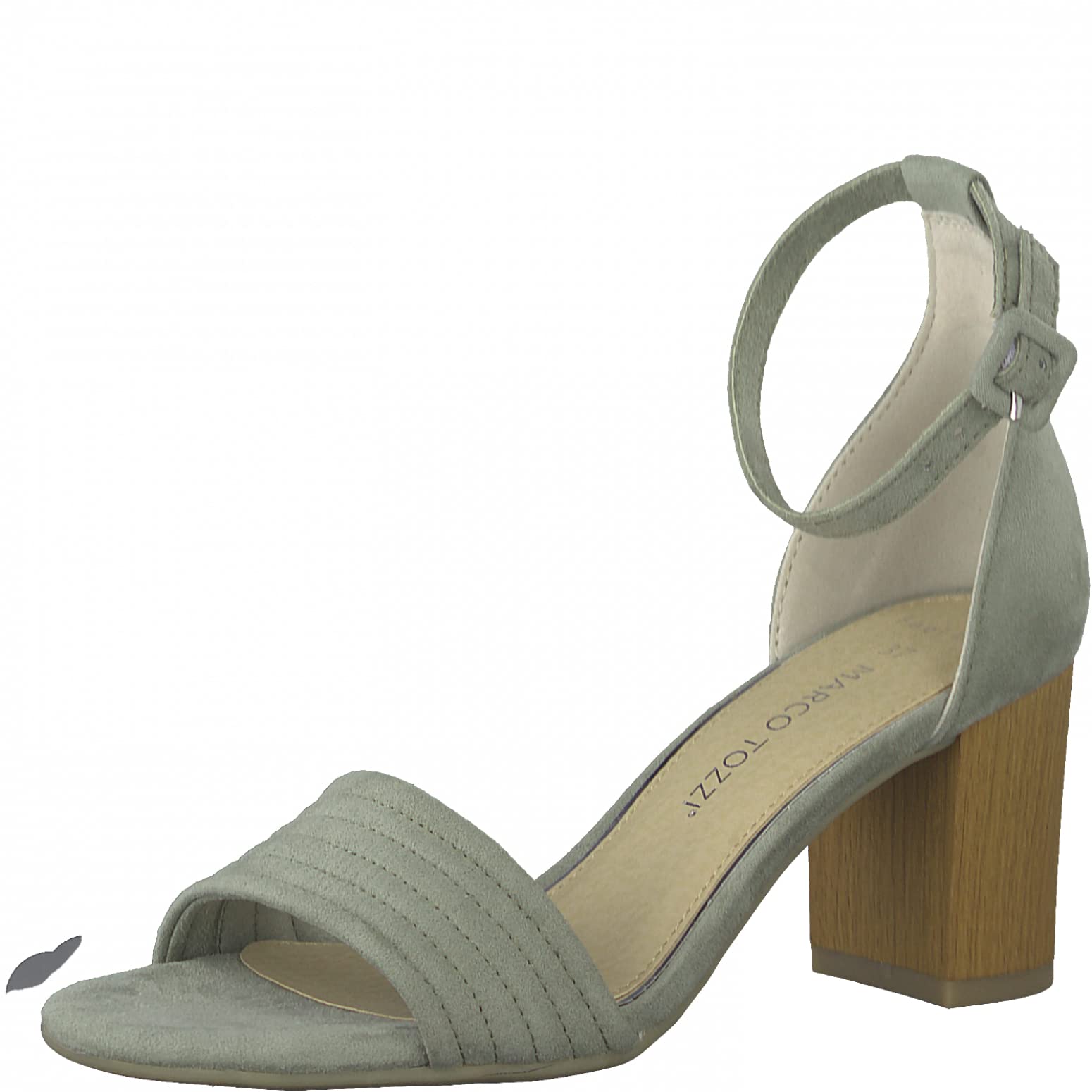 Marco Tozzi Women's 2-2-28318-28 Marco Tozzi Damen 2-2-28318-28 Sandalette Heeled Sandal, MOSS, 5.5 UK