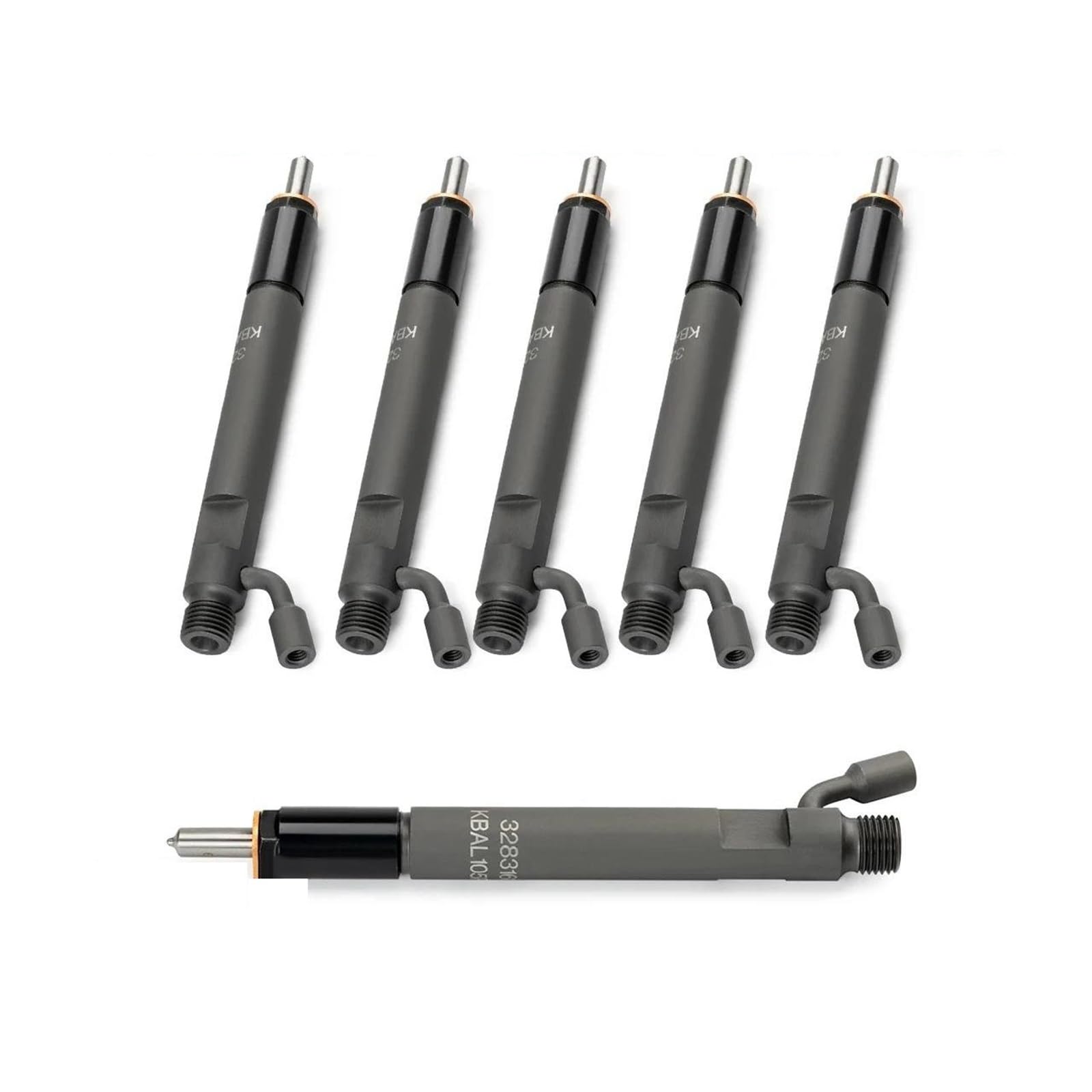 Acebsbggap One Color For Cummins C8.3l 6C 6Ct 6Cta 6Ctaa Engine Car Fuel Injectors 6Pcs C3283160 3283160 Injector Nozzle