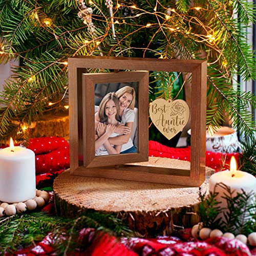 Aunt Gifts from Niece Nephew, Best Aunt Ever Gifts Christmas Gifts for Aunt Auntie Gifts, Best Aunt Picture Frame with… - Image 5