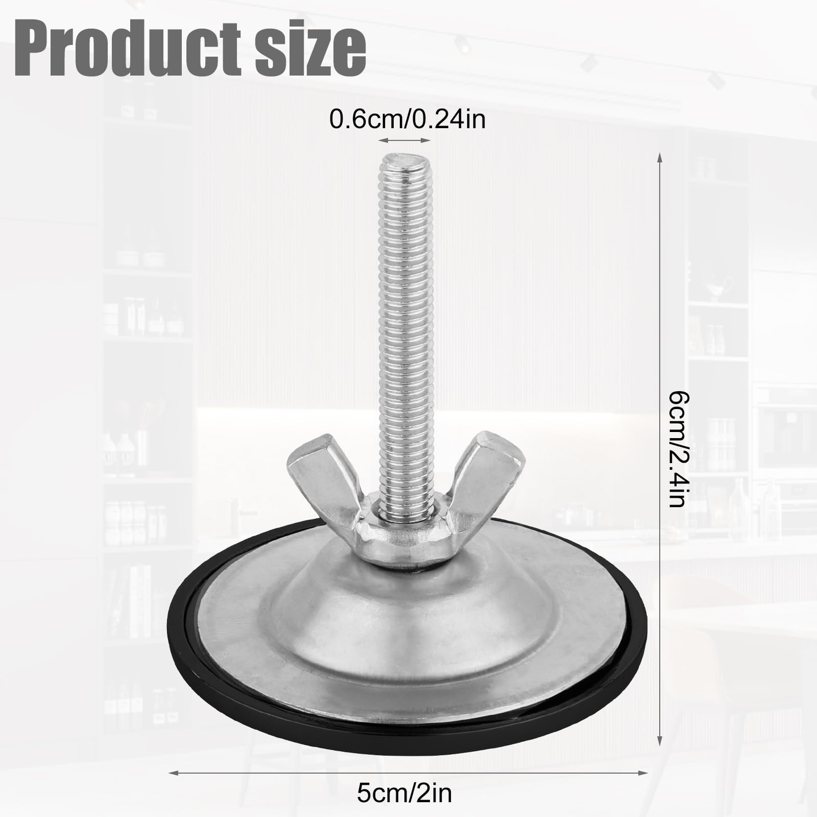 Tappo Copriforo Per Lavello Cucina - In Acciaio Inox E Lega Di Zinco - Tenuta Stagna Per Prevenire Perdite