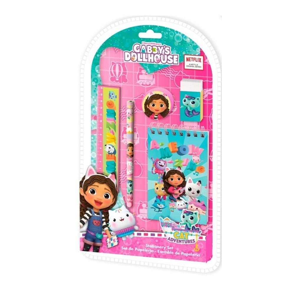 Gabbys Dollhouse KL87688 Stationery Set, Multi-Colour