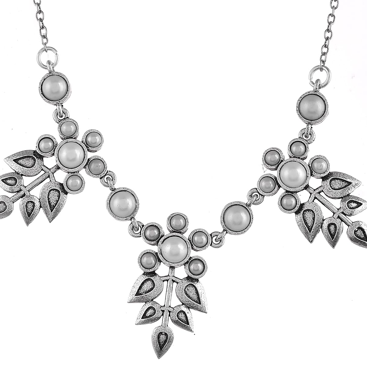 Fresh Fern Rue Necklace Set
