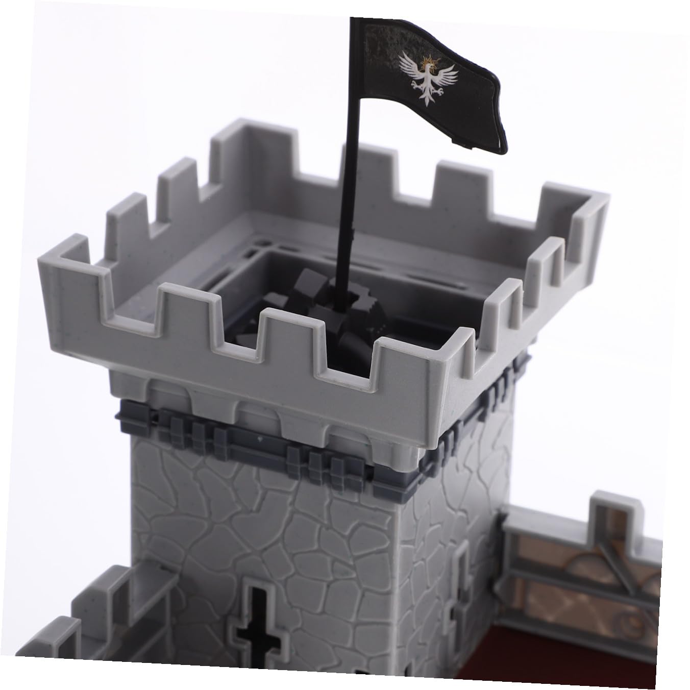 Hohopeti Set Castello Assemblabile Pirata 310 Pezzi, Giocattolo | Tema Navale, 1 Confezione Borsa, per Feste Speciali e Natale, Uso Educativo e Decorativo