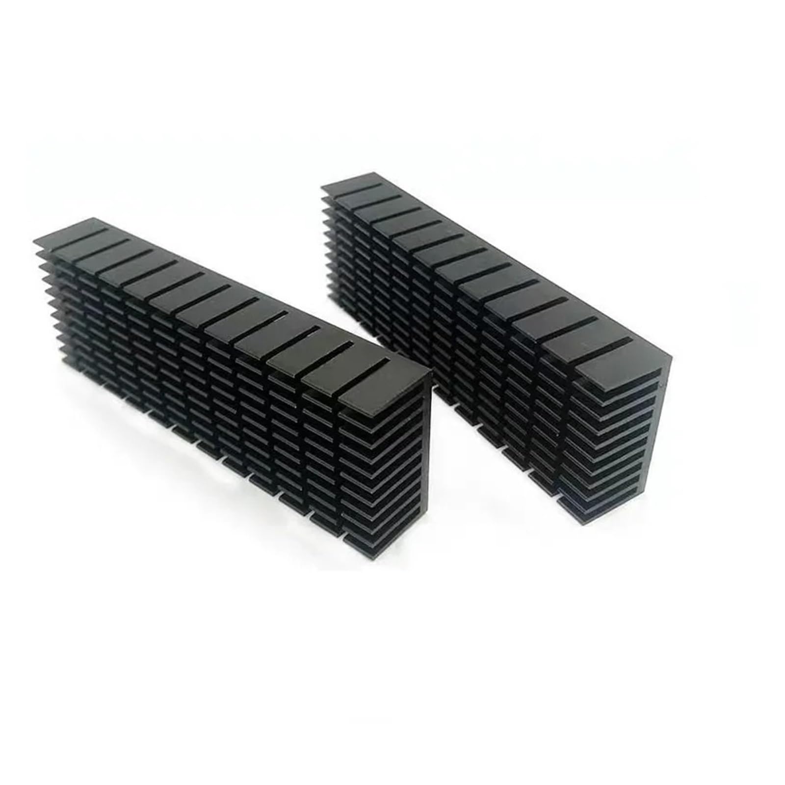Dissipatore di calore in lega di alluminio 1PC 120 * 40 * 20MM Pannello dissipatore di calore CPU amplificatore di potenza Routing elettronico Radiatore di raffreddamento