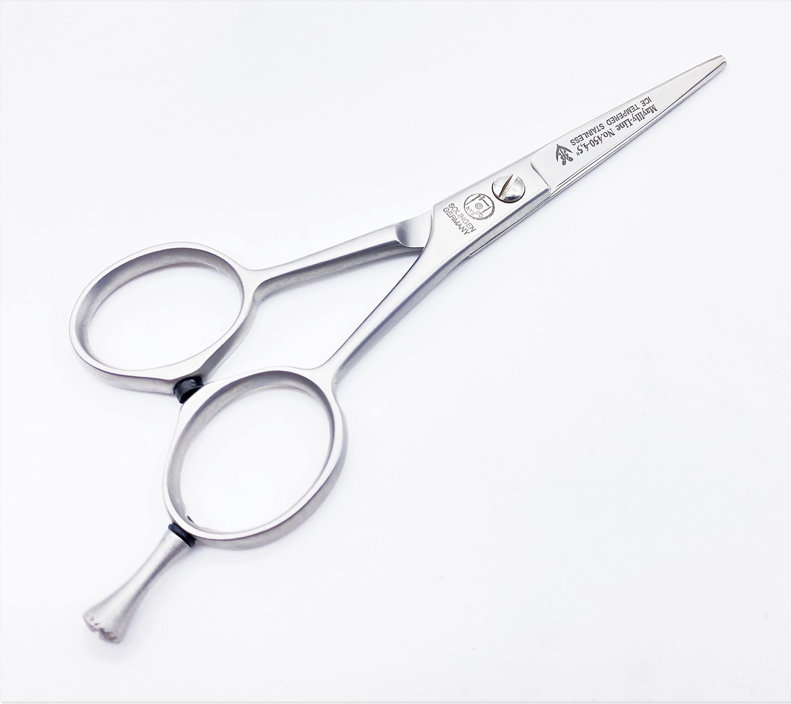 Profi Haarschere | May Lily Line | Haarschneideschere | Schere Hergestellt in Solingen | Handarbeit | Microverzahnt | 4,5'' = 11,5 cm