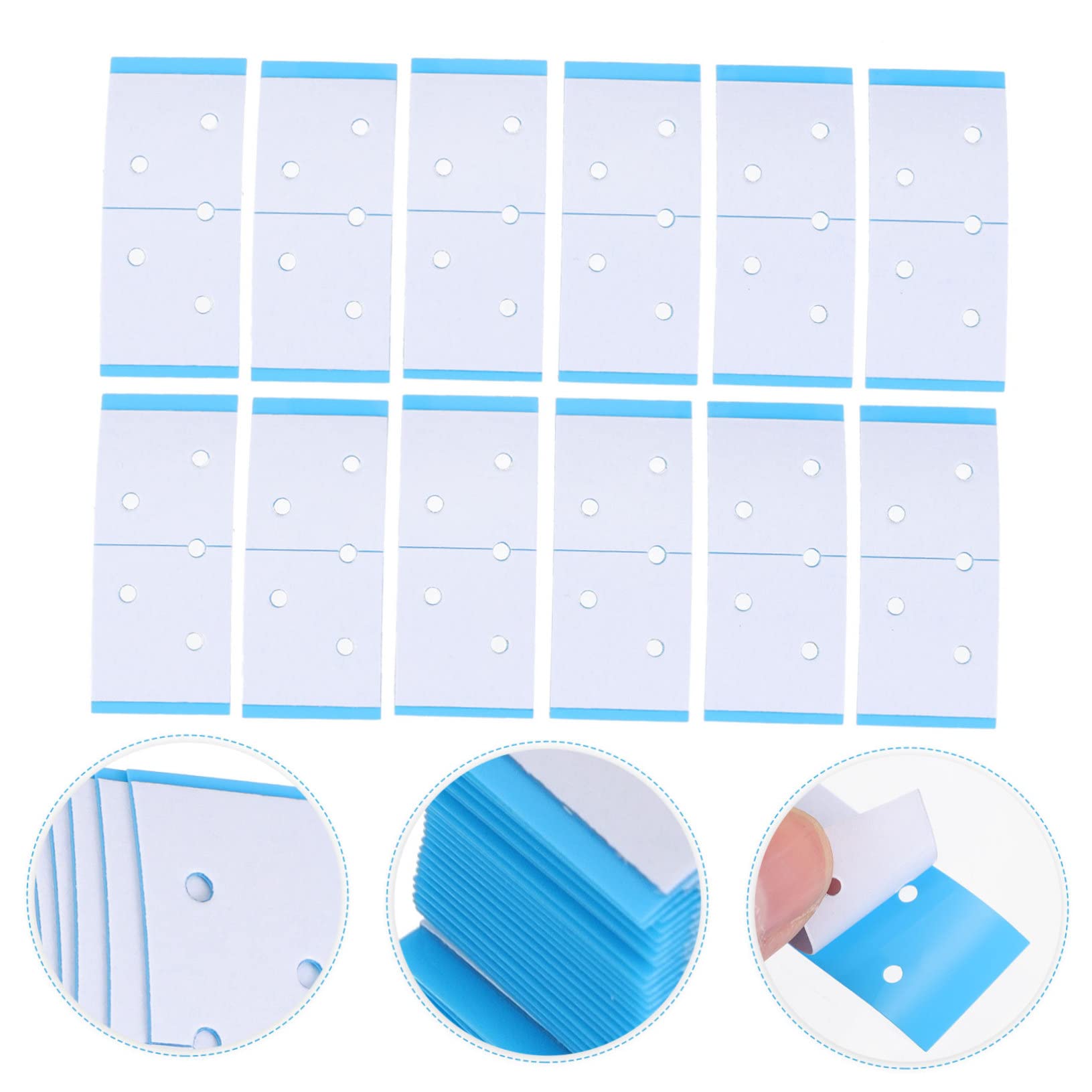 SOESFOUFU 3sets Waterproof Double Sided Wig Tape Hair Extension Tape Supply for Styling 36pcs*3