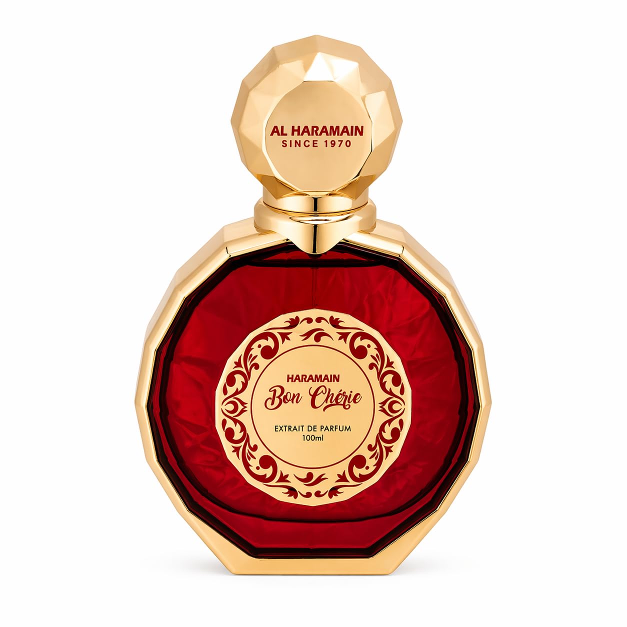 Al Haramain Bon Chérie Extrait de Parfum 100ml | Arabic perfume for Women | Elegant Floral Citrus Blend with Amber, Woods & Musk | Premium Gift Perfume