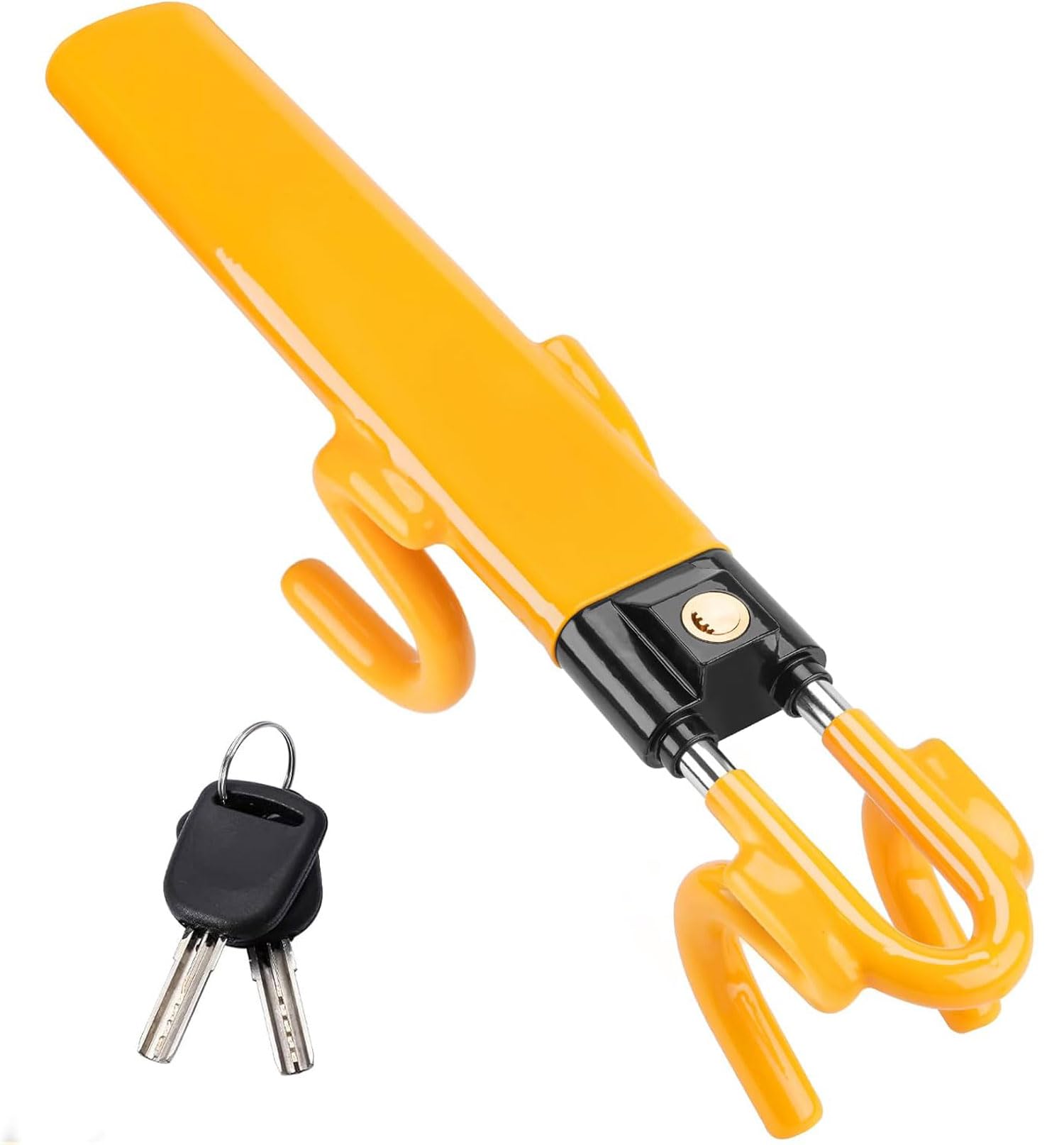 Streetwize Steering Wheel Lock Double Hook Twin Bar Lock Anti Theft Protection