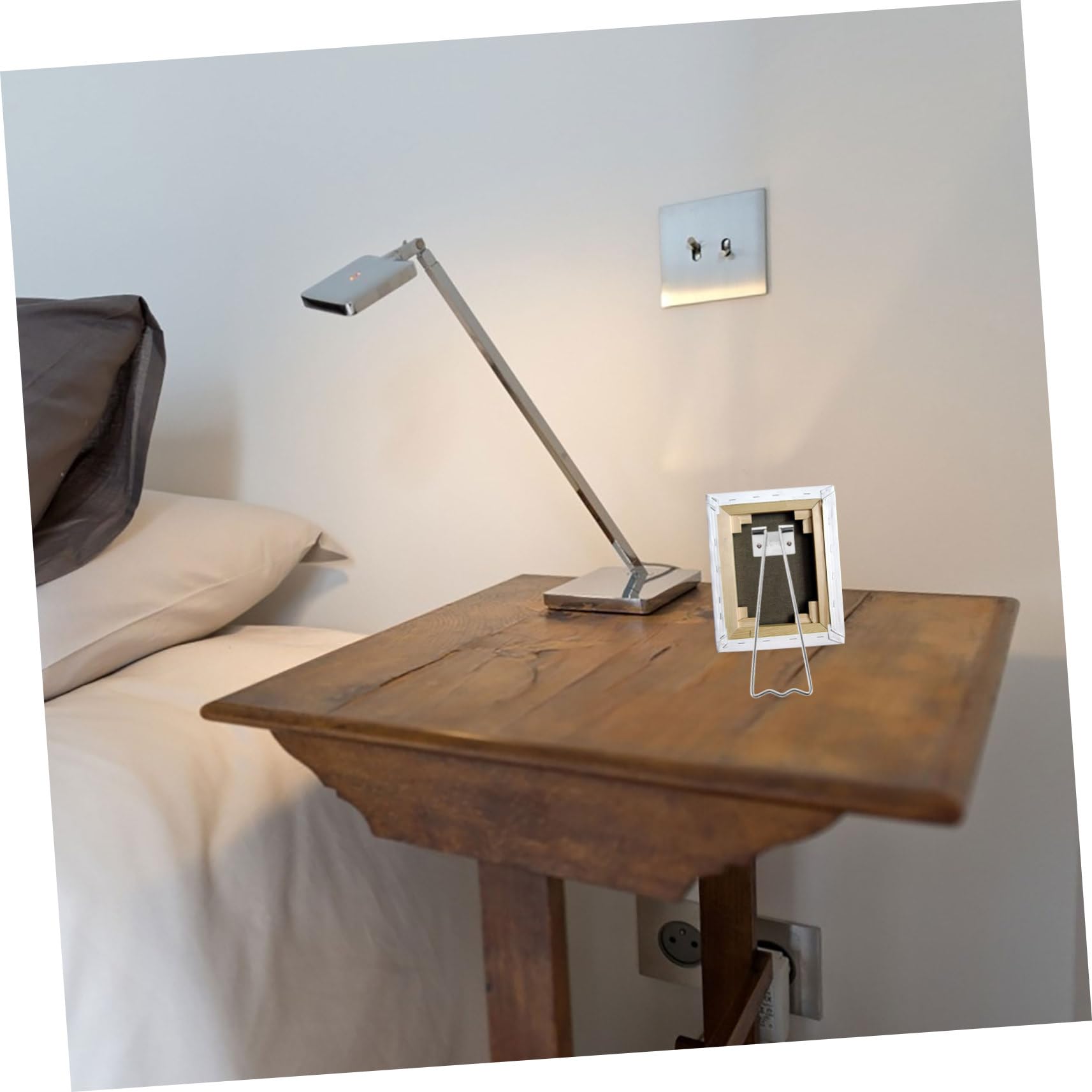 Ciieeo 10pcs Photo Frame Back Supports and Easel Holders Display Smooth Edges for Home Decoration and Photo Showcasing