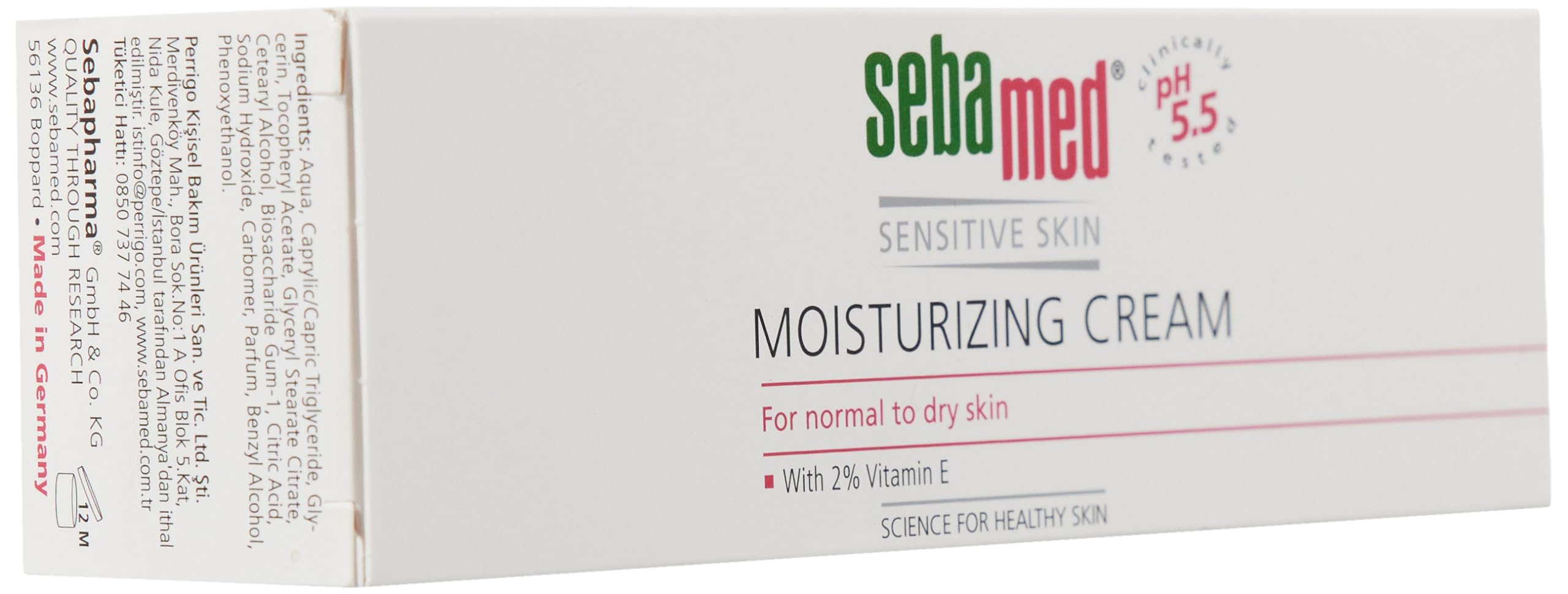 Sebamed%2 Vitamin E İçeren Yoğun Nemlendirici Cilt Bakım Kremi – Günlük Kullanım - 50 ml (2 paketi)